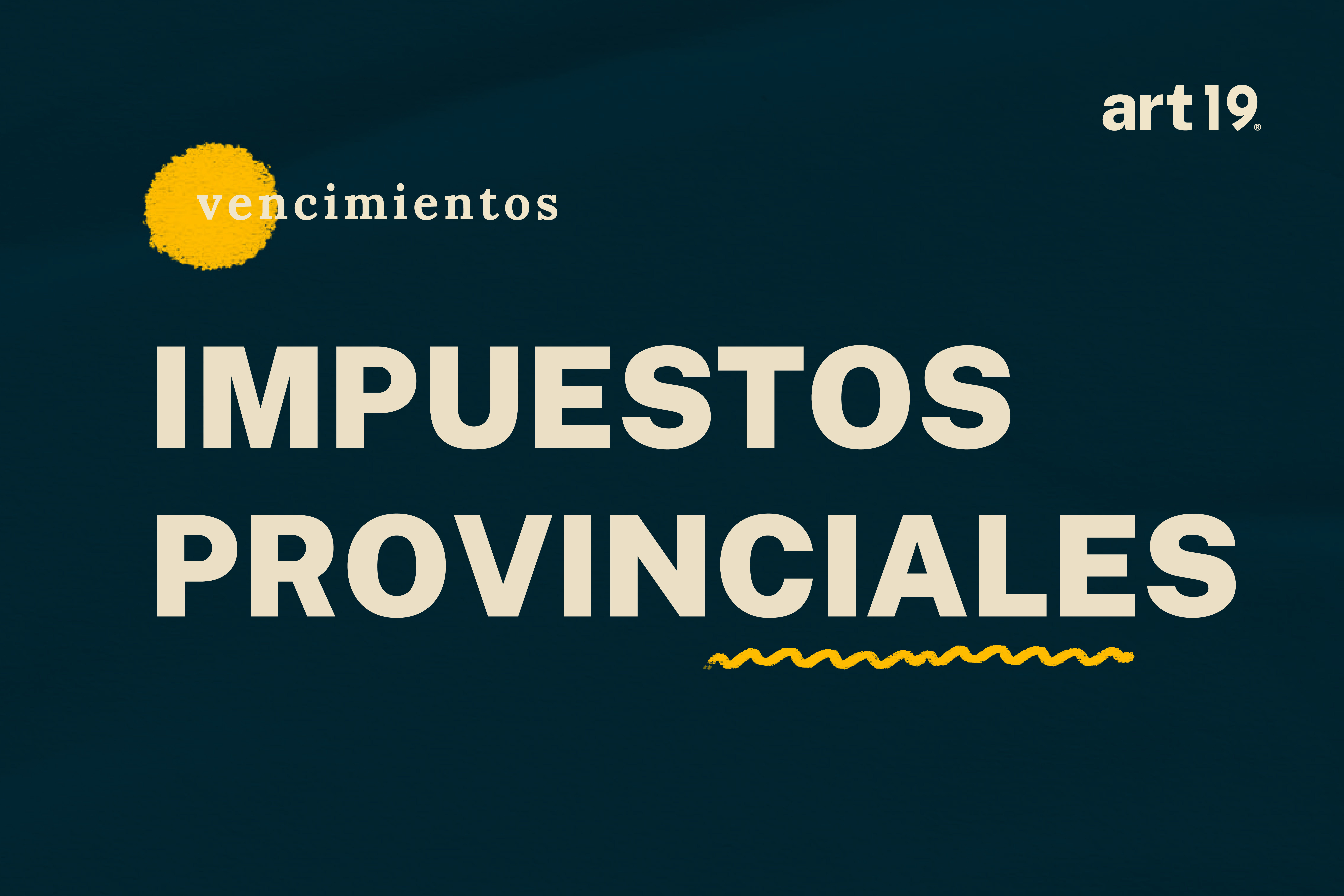 Impuestos Provinciales