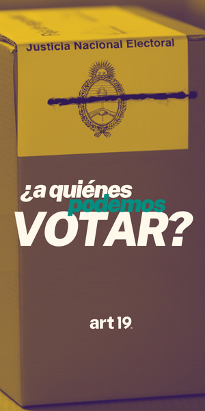 A quiénes podemos votar en ER