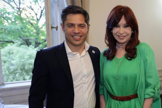 Axel Kicillof y Cristina Kirchner